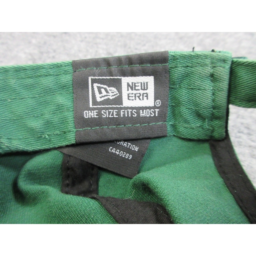 New York Jets Hat Cap Strap Back Green NFL Football Mens One Size New Era - Picture 10 of 15